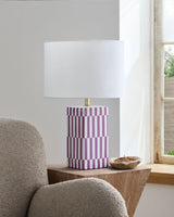 Livabliss Portivo PRVO-088 21"H x 13"W x 13"D Table Lighting