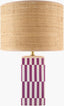 Livabliss Portivo PRVO-087 21"H x 13"W x 13"D Table Lighting