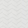 York Aviator Silver Abstract Chevron Wallpaper