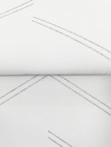 York Aviator Silver Abstract Chevron Wallpaper