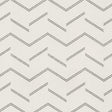 York Aviator Ivory Abstract Chevron Wallpaper