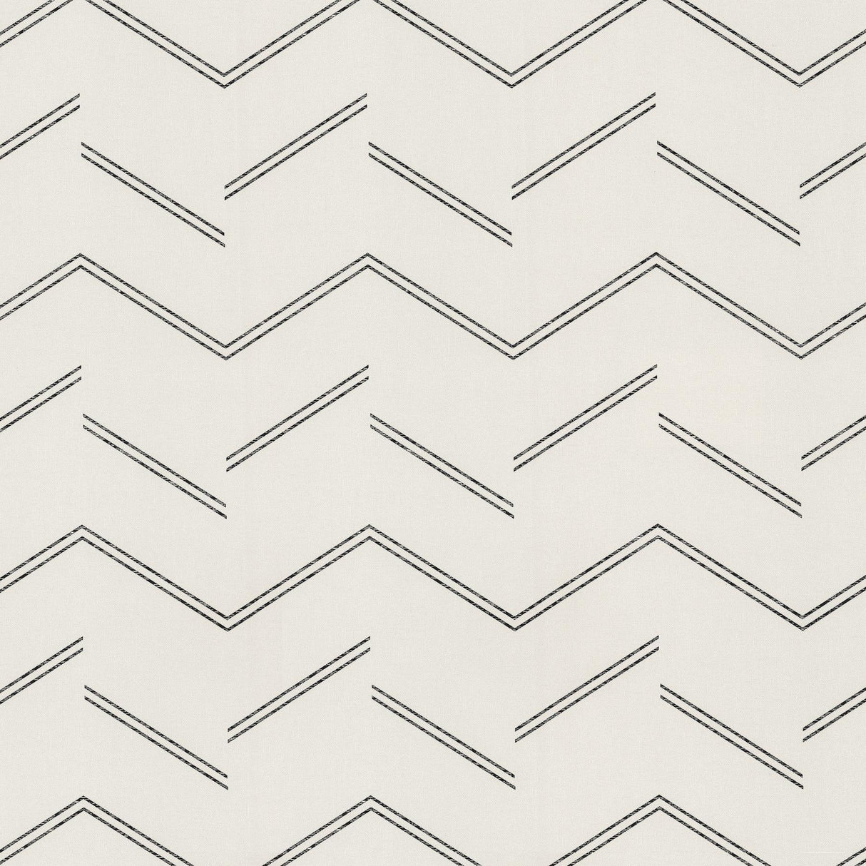 York Aviator Ivory Abstract Chevron Wallpaper
