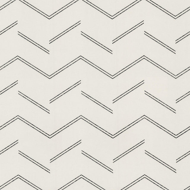 York Aviator Ivory Abstract Chevron Wallpaper