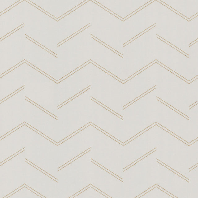 York Aviator Gold Abstract Chevron Wallpaper