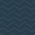 York Aviator Indigo Abstract Chevron Wallpaper