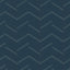 York Aviator Indigo Abstract Chevron Wallpaper