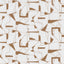 York Calder Gold Abstract Wallpaper