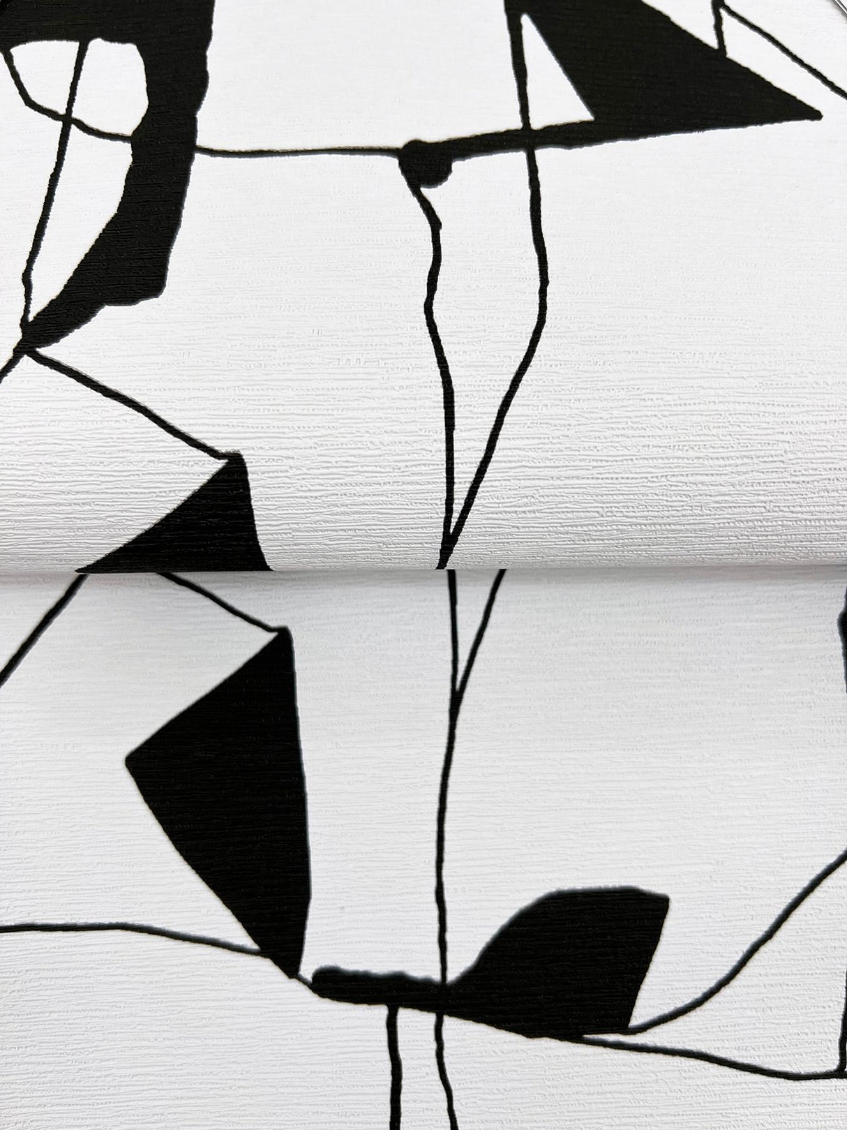 York Calder Black Abstract Wallpaper