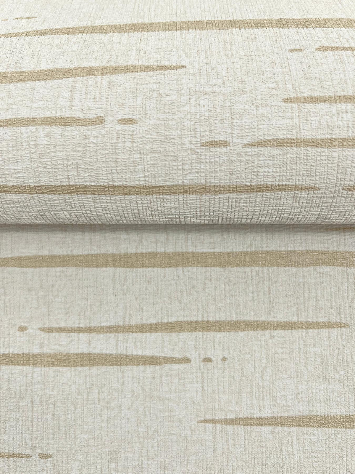 York Longitude Ash Striated Wallpaper