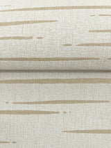 York Longitude Ash Striated Wallpaper
