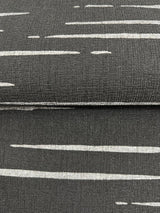 York Longitude Charcoal Striated Wallpaper