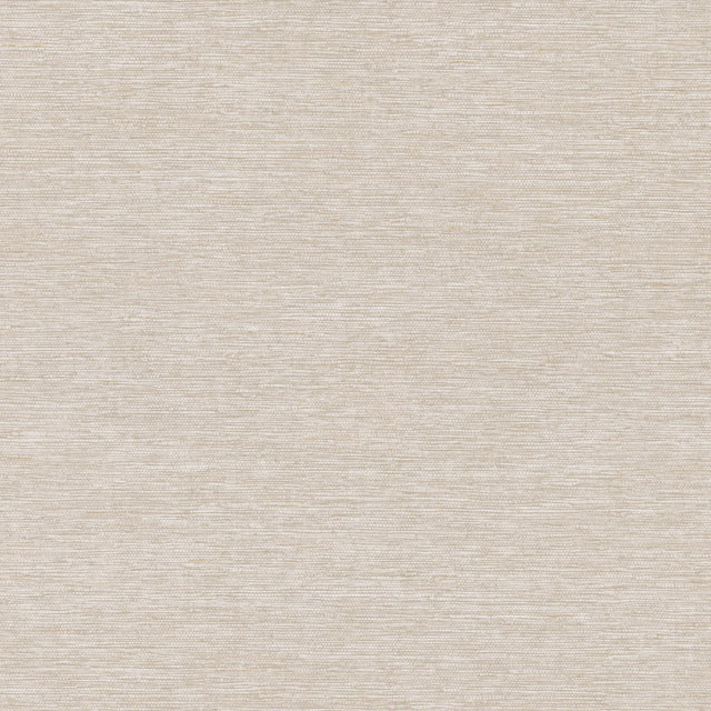 York Mae Beige Faux Grasscloth Wallpaper