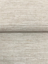 York Mae Beige Faux Grasscloth Wallpaper