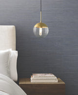 York Nira Denim Fabric Weave Wallpaper