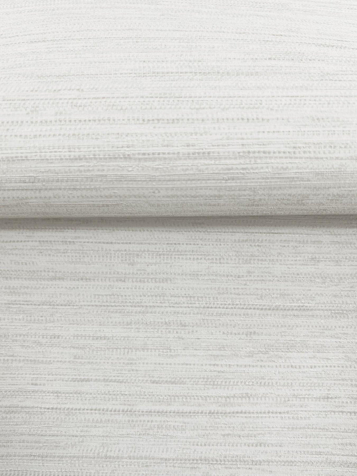 York Nira White Fabric Weave Wallpaper