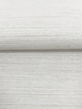 York Nira White Fabric Weave Wallpaper