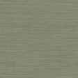 York Nira Green Fabric Weave Wallpaper