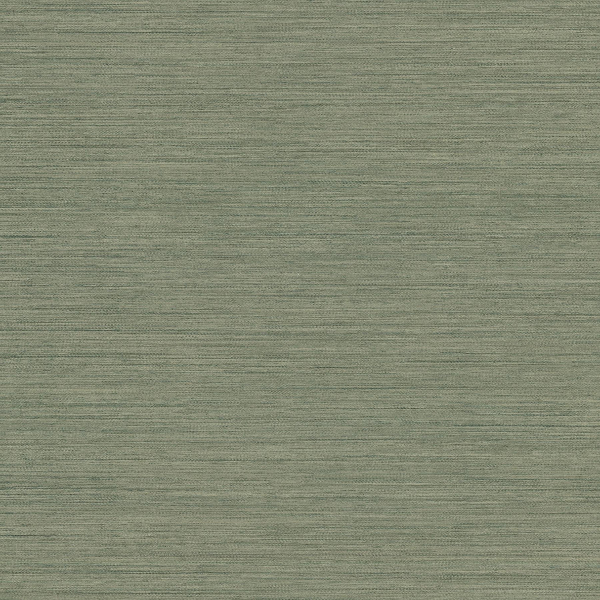 York Nira Green Fabric Weave Wallpaper