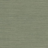 York Nira Green Fabric Weave Wallpaper