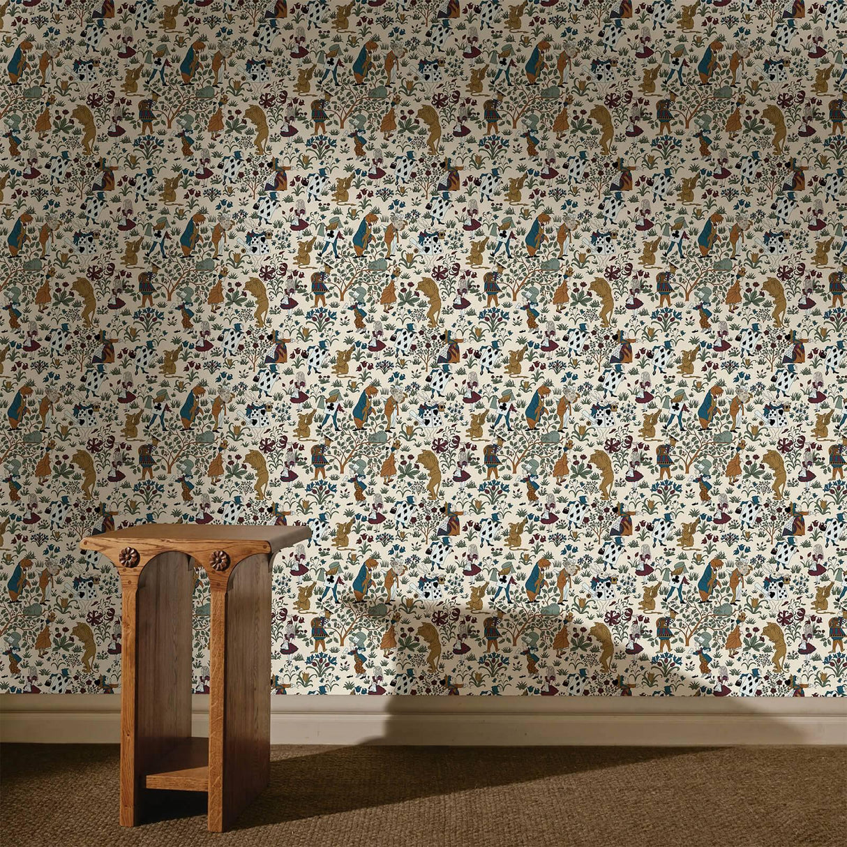 House of Hackney ALICE IN WONDERLAND Wallpaper - Achillea (9'10" - full height)