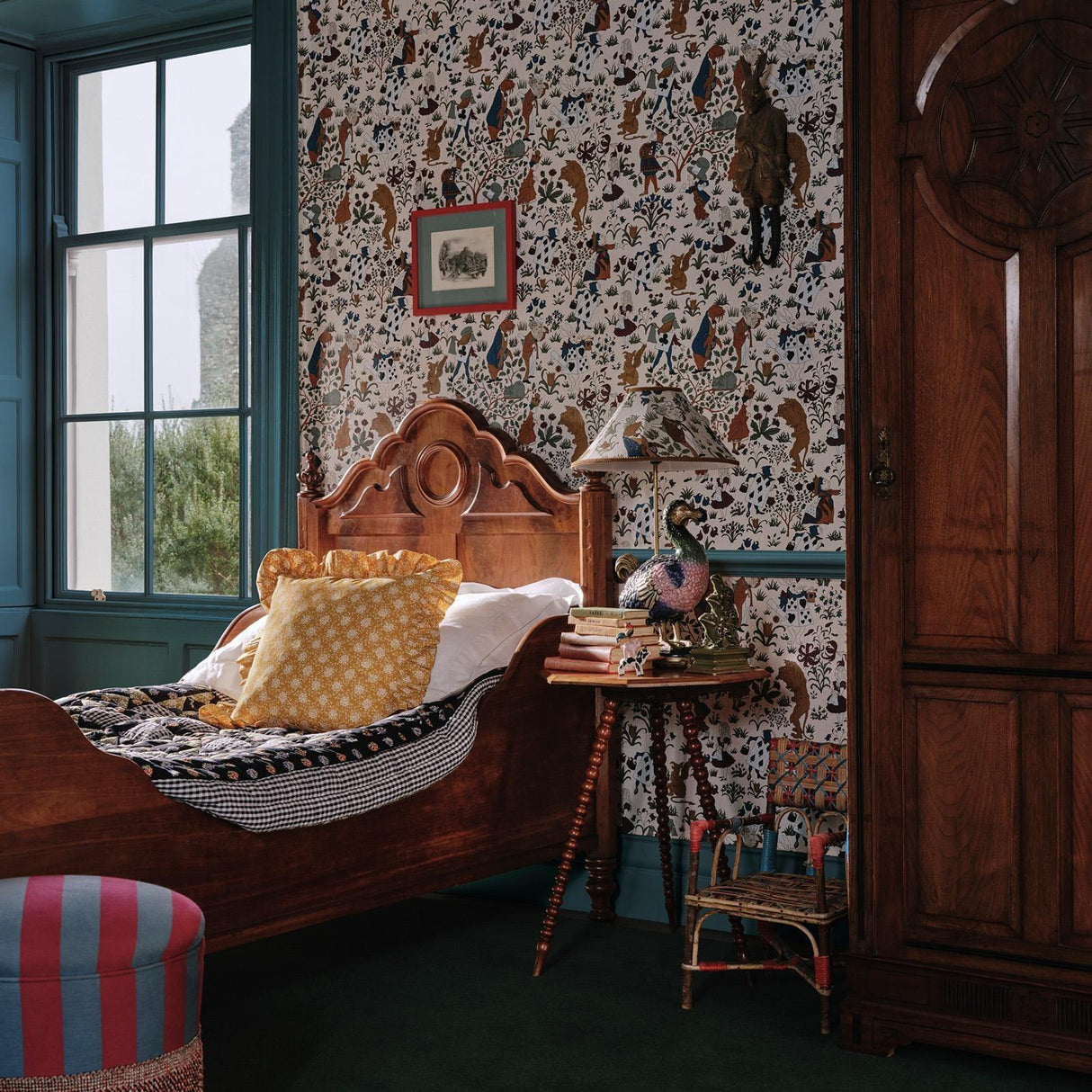 House of Hackney ALICE IN WONDERLAND Wallpaper - Achillea (9'10" - full height)
