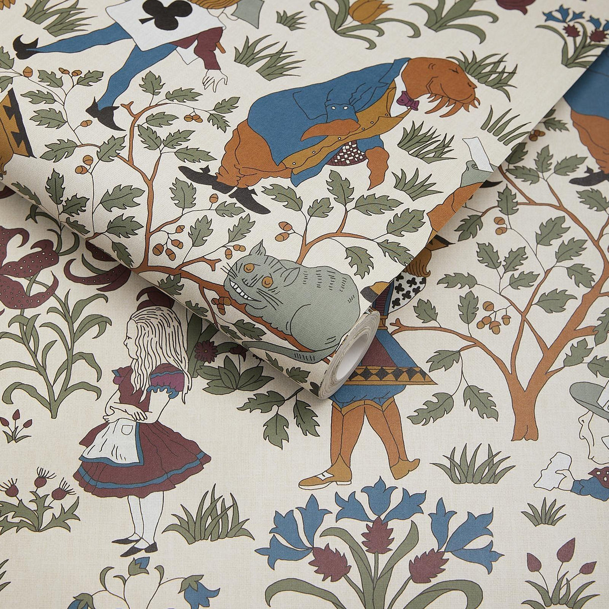 House of Hackney ALICE IN WONDERLAND Wallpaper - Achillea (9'10" - full height)