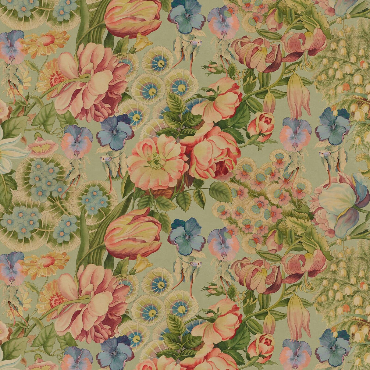 House of Hackney AMATORIA Wallpaper - Apple (9'10" - full height)