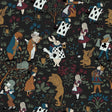 House of Hackney ALICE IN WONDERLAND Wallpaper - Noir (9'10" - full height)