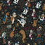House of Hackney ALICE IN WONDERLAND Wallpaper - Noir (9'10" - full height)