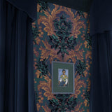 House of Hackney AMARANTHA Wallpaper - Ink (9'10" - full height)