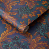 House of Hackney AMARANTHA Wallpaper - Ink (9'10" - full height)