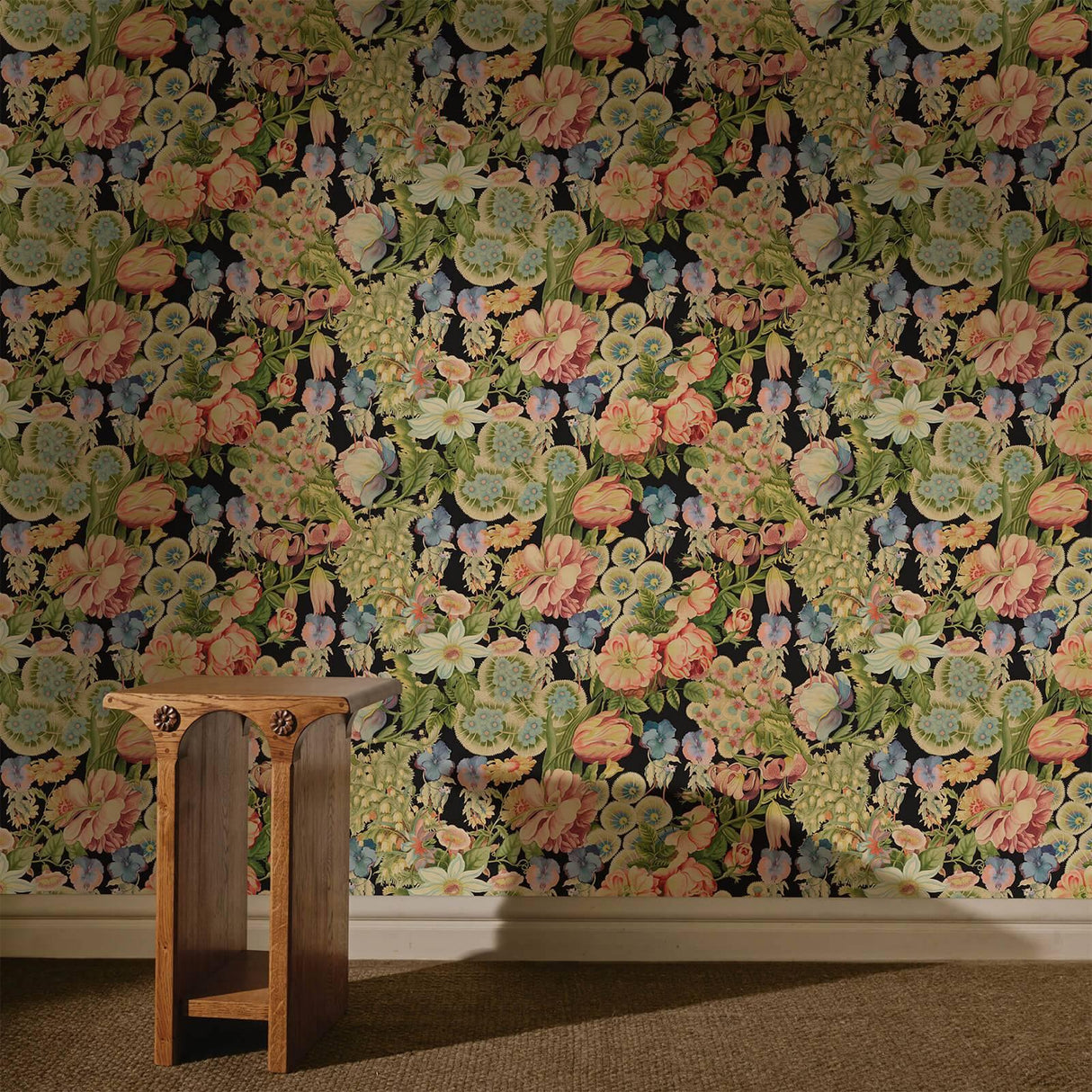 House of Hackney AMATORIA Wallpaper - Noir (9'10" - full height)