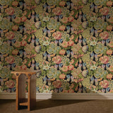 House of Hackney AMATORIA Wallpaper - Noir (9'10" - full height)