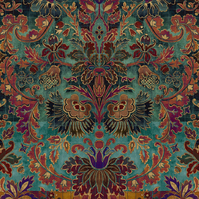 House of Hackney ANDASTRA Wallpaper - Amazonite (9'10" - full height)