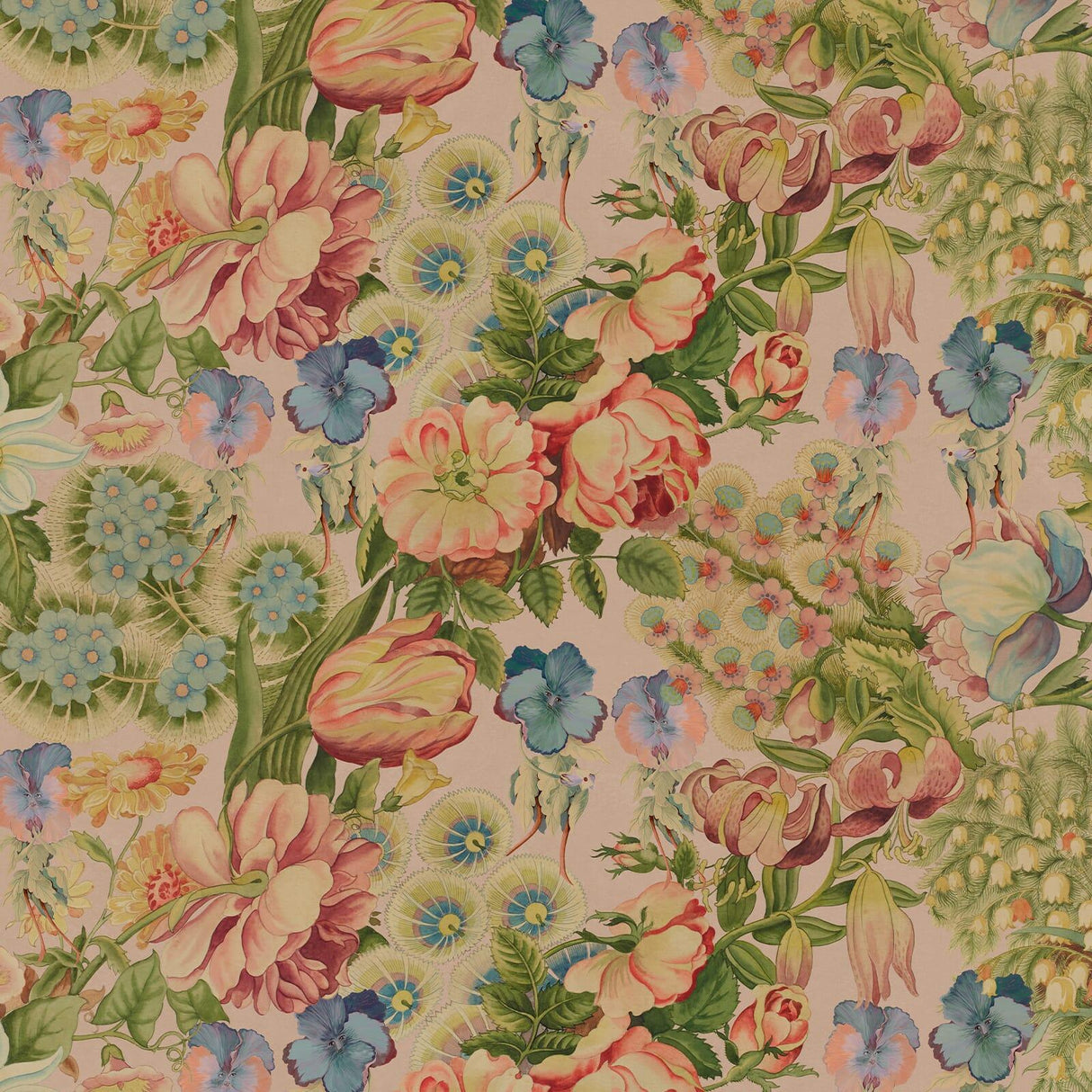 House of Hackney AMATORIA Wallpaper - Tourmaline (9'10" - full height)