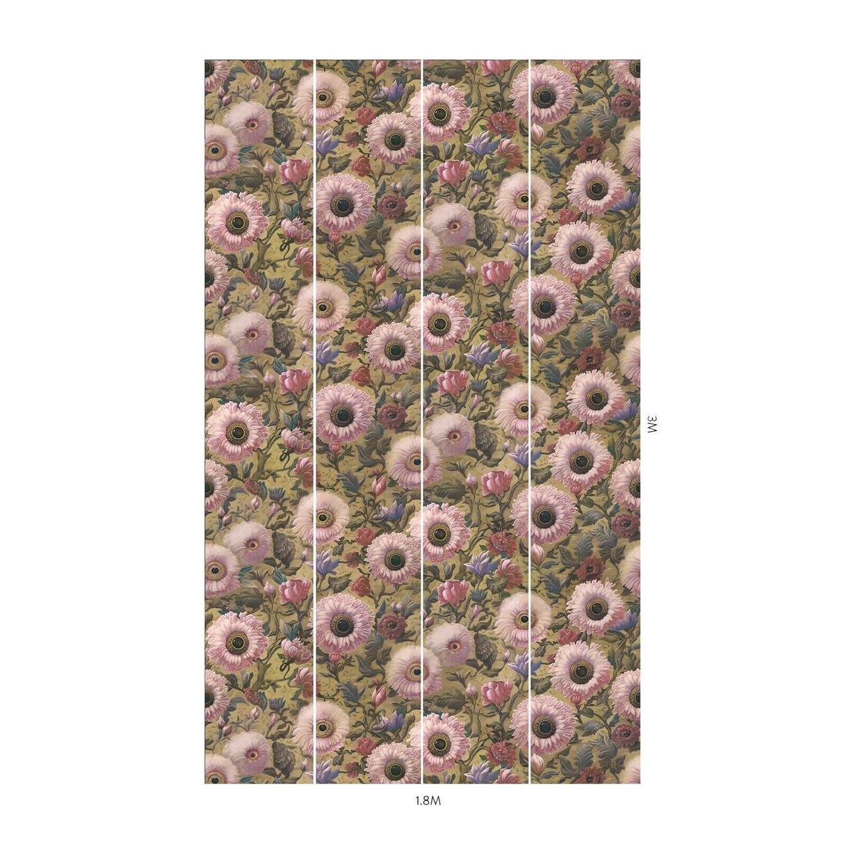 House of Hackney APRICUS Wallpaper - Aurelian (9'10" - full height)