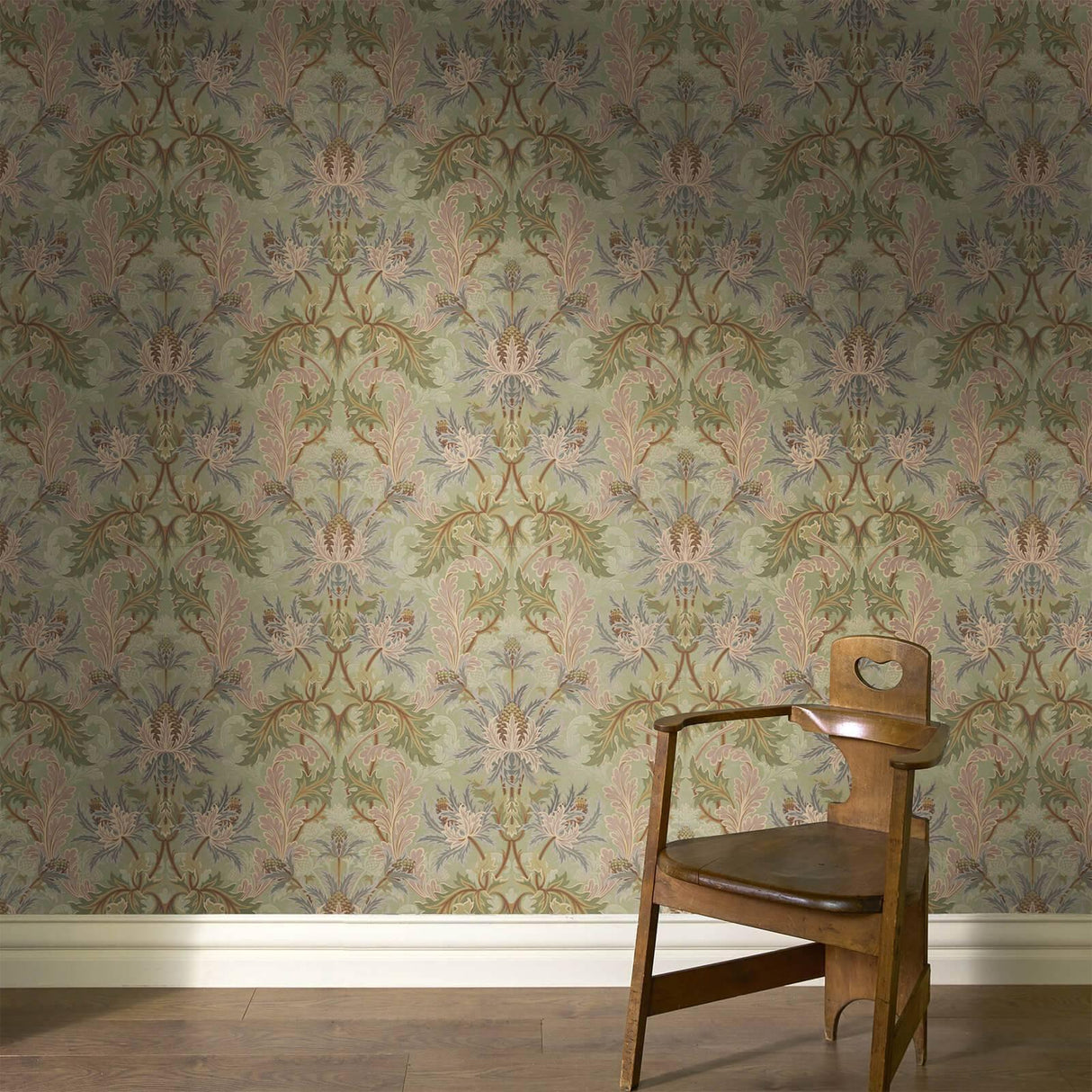 House of Hackney AQUIFOLIA Wallpaper - Apple (9'10" - full height)