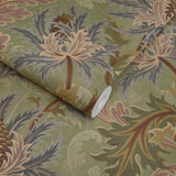 House of Hackney AQUIFOLIA Wallpaper - Apple (9'10" - full height)