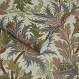 House of Hackney AQUIFOLIA Wallpaper - Ecru (9'10" - full height)