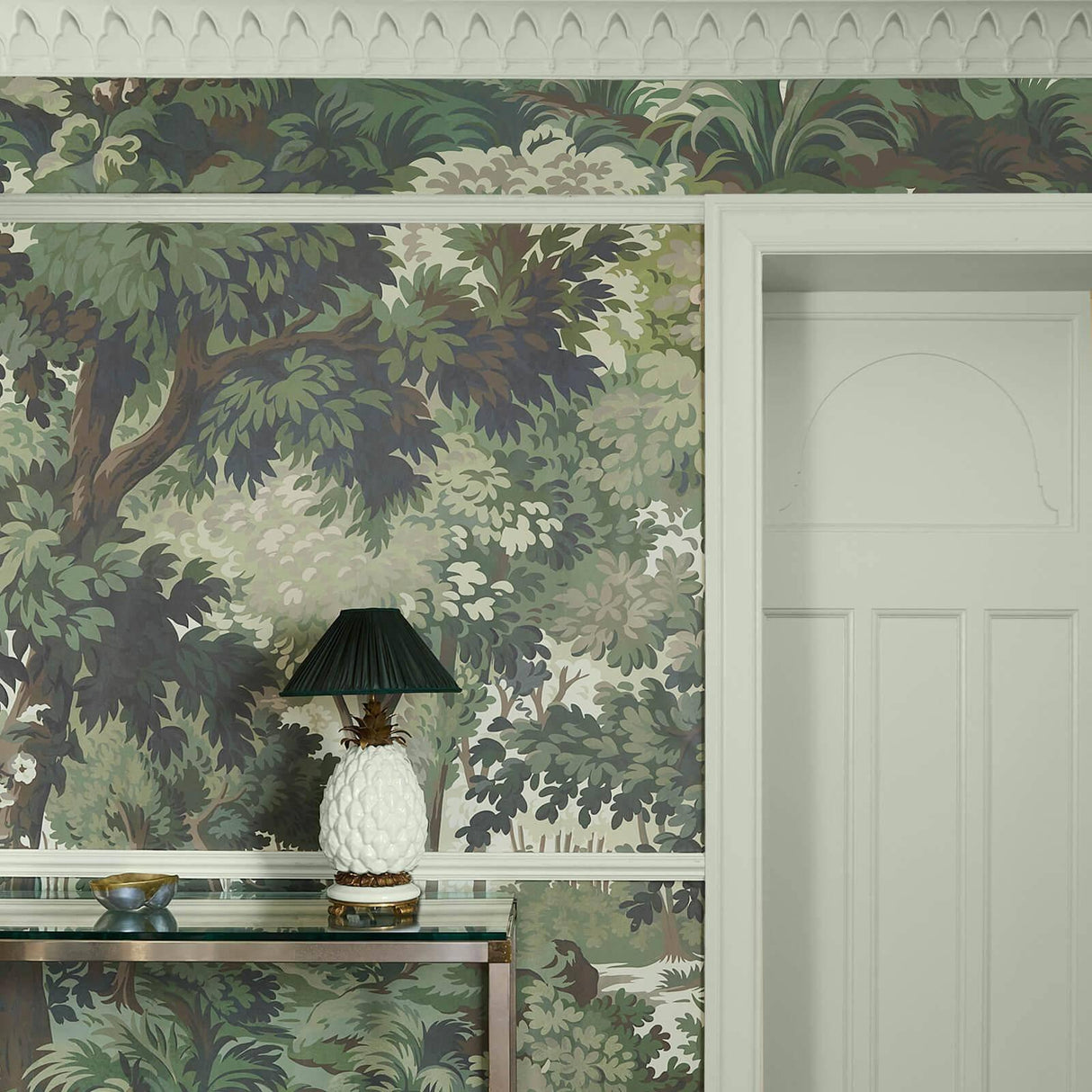 House of Hackney ARBOREA Wallpaper - Verde (9'10" - full height)