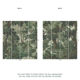 House of Hackney ARBOREA Wallpaper - Verde (9'10" - full height)