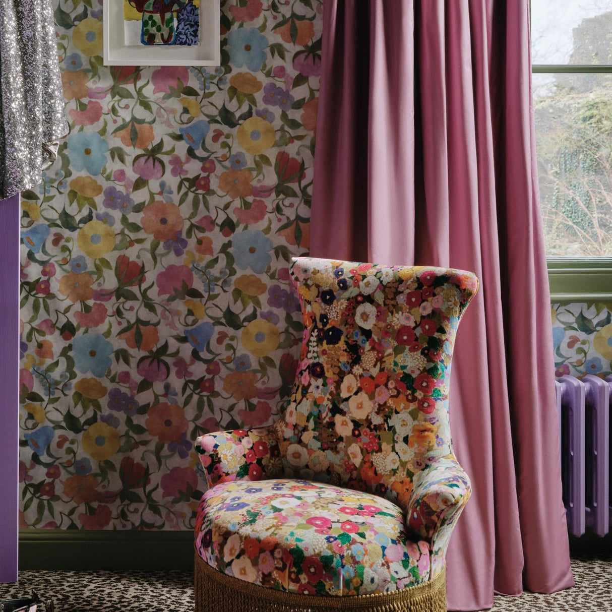 House of Hackney ARTESANIA Wallpaper - Meadow (9'10" - full height)