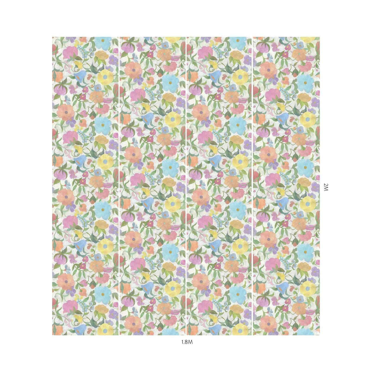 House of Hackney ARTESANIA Wallpaper - Meadow (9'10" - full height)