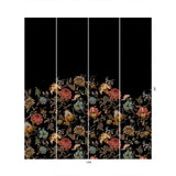House of Hackney ARTEMIS CLIMBING WALLS Wallpaper - Black (9'10" - full height)