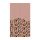 House of Hackney ARTEMIS CLIMBING WALLS Wallpaper - Blush (9'10" - full height)