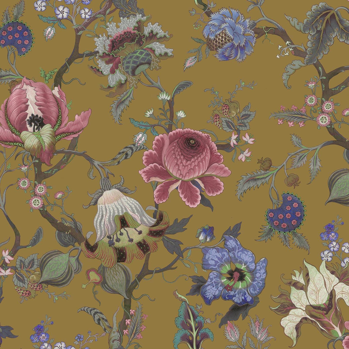 House of Hackney ARTEMIS Wallpaper - Bronze (9'10" - full height)