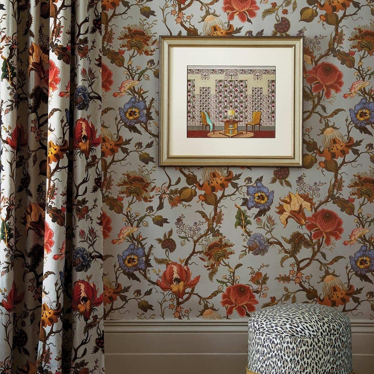 House of Hackney ARTEMIS Wallpaper - Dove Grey (9'10" - full height)