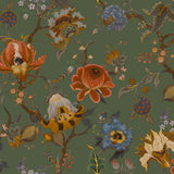 House of Hackney ARTEMIS Wallpaper - Moss Green (9'10" - full height)