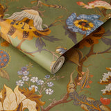 House of Hackney ARTEMIS Wallpaper - Moss Green (9'10" - full height)