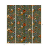 House of Hackney ARTEMIS Wallpaper - Moss Green (9'10" - full height)